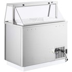 47 1 8  8 Tub Stainless Steel Deluxe Ice Cream Dipping Cabinet