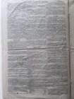 Rare Civil War Newspaper March 1862  President Ulysses Grant  President Garfield