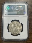 1925-a  Germany 3 Mark  Ngc Ms64 Weimar Republic World Silver Coin - 1000 Years