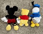 Disney Mickey Mouse Plush 9  Donald Duck Bean Plush Winnie Pooh Ty Beanie Baby