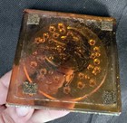 Vintage Miller High Life Girl On The Moon Carnival Glass Coaster Trivet