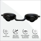 2 Pack Evo Flex Sunnies Flexible Tanning Bed Goggles Uv Eye Protection   