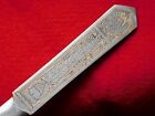 Vintage 9 1 2  Long Empire Brass Foundry Bridgeport Conn Eagle Letter Opener