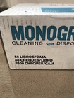 Monogram Single Copy Restaurant Guest Checks Order Tickets 50 Books 2500 Count