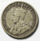 1935 Canada 10c Ten Cents Silver Coin Dime Km  23a