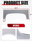 A Pair Upper Rear Wheel Arch Quarter Panel Fit For 2007-2014 Chevy Silverado New
