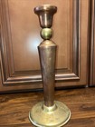 Rare Vintage Copper Brass Arts And Crafts Candle Holder Antique