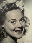 Vintage Sonja Henie Signed 5x7 Photo  Swedish Olympian Skater Actress 1930s