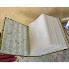 Mini Pocket Page Photo Album C R Gibson 120 4  X 6  Pictures Park Avenue Nwt