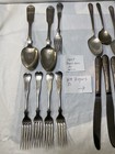 27 Wm Rogers   1847 Rogers Silver Plate Forks Spoons Lot