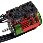 Nhx Rc 1 8 Twin Cyclone Alum Hv Cooling Fans W cover 28000rpm Motor Heatsink Red