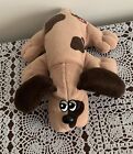 Tonka Pound Puppies Beige Tan Brown Spots Spotted Plush Pup Vintage Vintage 1985