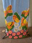 Vintage Ironing Board Cover Nos Teflon 60s Groovy Flower Power Butterfly Print