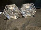 Pair Of Vintage Cathay Wedding Candlestick Holders Signed By Virginia B  Evans