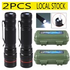 350000000 Lumen Super Bright Led Tactical Flashlight Rechargeable Led Work Light