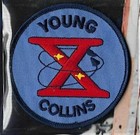 Gemini 10   X  Willabee   Ward Nasa Space Mission   Crew Patch Emblem Info Card