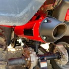 Hmf Honda Rancher 350 Slip On Exhaust Brushed   Jets  00-06 