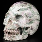 Huge 5 0  Peace Jasper Carved Crystal Skull  Realistic  Crystal Healing