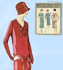 1920s Vintage Mccall Sewing Pattern 5088 Rare Uncut Flapper Dress Size 36 Bust