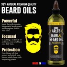 Arlo s Pro-growth Hair   Beard Oil 8 Oz Growth Treatment Mustache Hair Oil