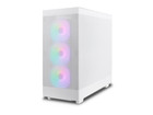 Rosewill Helium Flow White Mid Tower Computer Gaming Case  Tg   Mesh Panel  Atx 