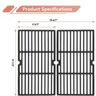 15202029 Grill Grates For Oklahoma Joe s Longhorn Comb Charcoal gas Black 