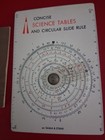 Sama   Etani Vintage Professional Concise Science Tables And Circular Slide Rule