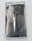 4  Gingher Designer Series Embroidery Scissors Penelope Made In Italy Nib