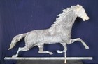 Antique 19th Century Copper Running Horse Weathervane