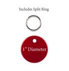 Small Pet Dog Cat Identification Name Tags - A Custom Engraved Id Tag - 9 Colors