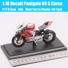 Maisto 1 18 Ducati Panigale V4 Gp Corse Race Scale Motorcycle Model Diecast Toy