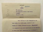 Rare Ww1 Secret Admiralty Letter Ramming Of German Submarine Hms Dreadnought
