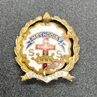 Vintage Lutheran Littles Cross   Crown System Medal Pin Sunday School 2nd Yr  