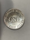 1 Troy Oz 999 Fine Silver 1982 Sunshine Mining Silver Round