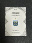 2026 Herock Halo Argentina Lionel Messi Silver Prizm Refractor Card             
