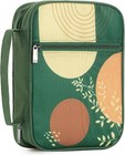 Bible Cover Case  Carrying Book Case With Durable Handle And Zippered Pocket    