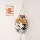 Stuffed Animal Storage Organizers Corner Hanging Net Stuffy Animal Hammock Ma   