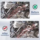 Hvac Heater Hose Compatible With Ford Escape 1 6l L4-gas 2013-2016