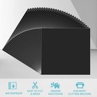 Huaxing Matte Black Permanent Vinyl 30 Pack 12    X 12    Permanent Vinyl Bundle    