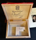 Fuente Opus X Opus6  Travel Humidor  Rare Opusx Prometheus Cigar Box Red