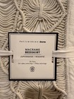 New Pottery Barn Teen Dorm Twin Xl Macrame Boho Cream White Bedskirt Retail  199