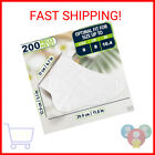 200pcs Plastic Foot Covers Disposable Socks Foot Gloves - Paraffin Baths Foot Mo