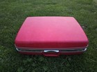 Vtg 50s-60s  Mid-century Samsonite Silhouette  Suitcase Luggage Red Usa