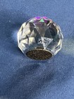 Swarovski Crystal Vitrail Medium Round Prismatic Paperweight Rainbow Facet