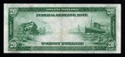 1914  20 Large Size New York District Beautiful Xf  au Federal Reserve Note 