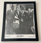 Vintage 1992 Law And Order Tv Television Show Press Photo Cast Picture Framed