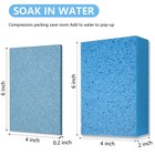 Cleaning And Washing Sponge  3 Pack Large Extra Thick Heavy Duty Sponge Multi   