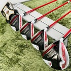 Taylormade Aeroburner 13-pc Golf Club Set Men R Flex Carbon Shafts