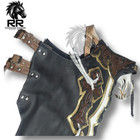 Bull Riding Pro Rodeo Chaps Cowhide Leather Adult Fringeuede  Chap