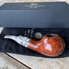 Mastro De Paja Gladiator Crixus  5 Smooth Chubby Author Briar Pipe Italy - New